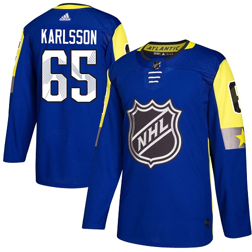 Adidas Men Ottawa Senators #65 Erik Karlsson Royal 2018 All-Star Atlantic Division Authentic Stitched NHL Jersey->ottawa senators->NHL Jersey